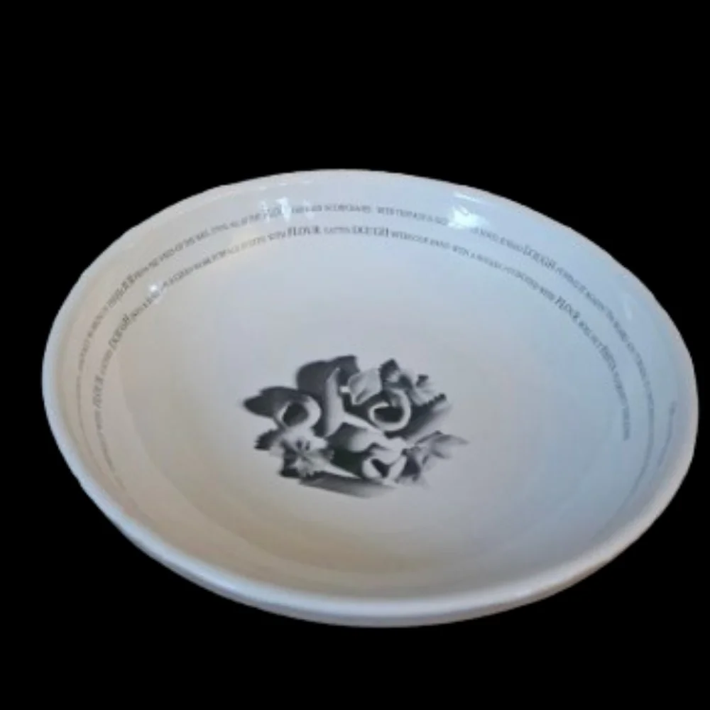 *Pottery Barn Pasta Recipe Large Serving Bowl